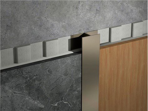 میں نے پیتل ٹائل ٹرم کا سائز دیا