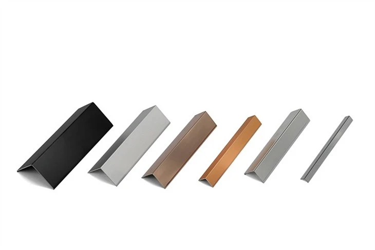 Stainless steel metal decorative strips