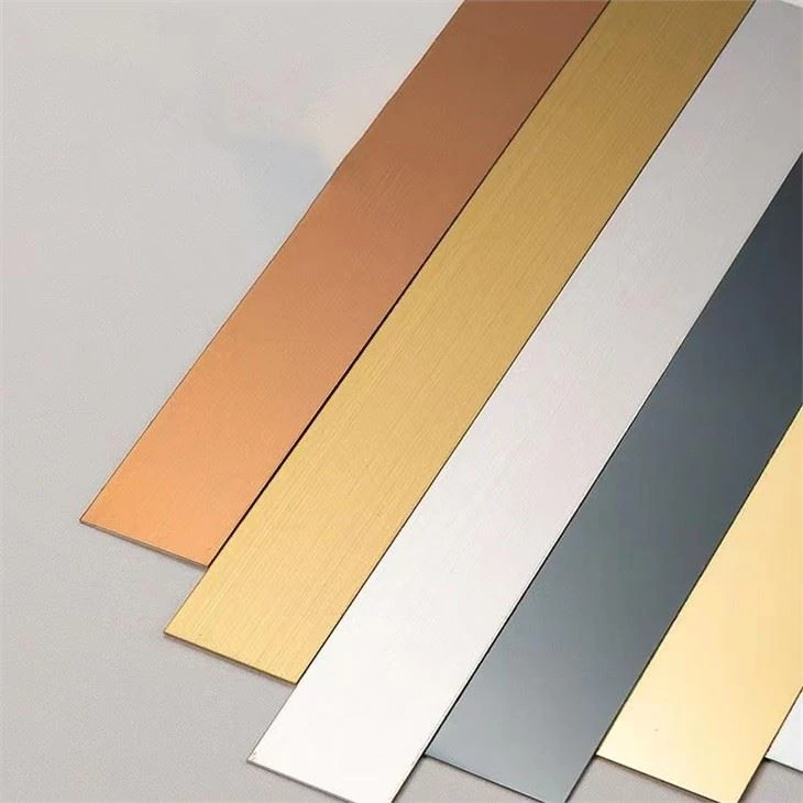 Flat Metal Trim Strips
