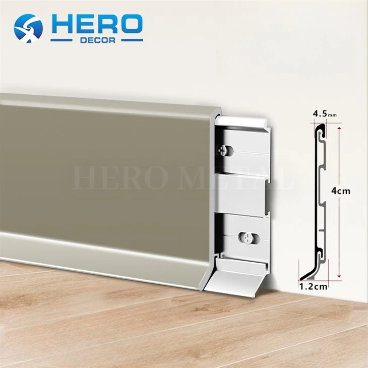 Aluminum Baseboard Trim factory